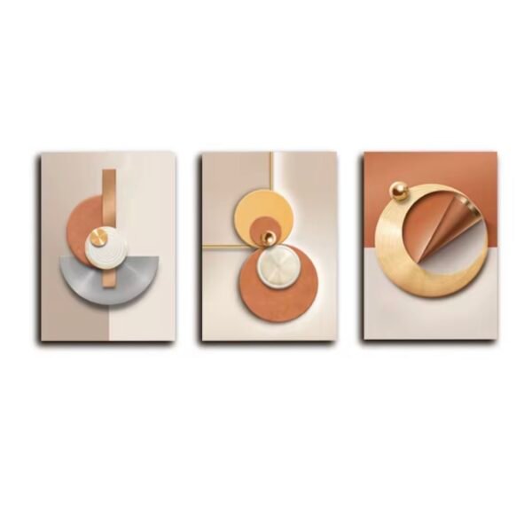 Screenshot Collection Moderne Canva – Ensemble de 3 Décorations Murales