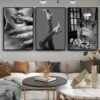 Screenshot Cadre Décoratif Glamour en Cristal Porcelaine – 45 x 60 cm