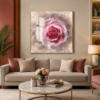 1C42B772-5D7E-48F2-AF3F-7833B91B2DCB Cadre Décoratif Cristal Porcelaine Rose – 70 x 100 cm – Encadrement Doré