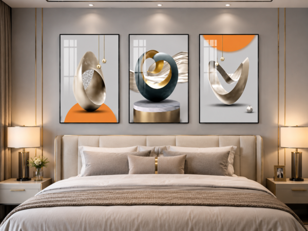 2259821E-8EEC-47A8-81C2-37FD61A01317 Cadre Décoratif Abstrait Cristal Diamant – 46 x 60 cm | Style Moderne et Élégant