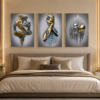 Cadre Décoratif Cristal Porcelaine Effet Diamant – Art Mural Moderne 50 x 70 cm