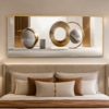 Cadre Décoratif Abstrait Luxe – 60 x 40 cm | Cristal Porcelaine