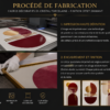 Ensemble de 3 Cadres Décoratifs Abstraits – Cristal Porcelaine Effet Diamant 50 x 70 cm