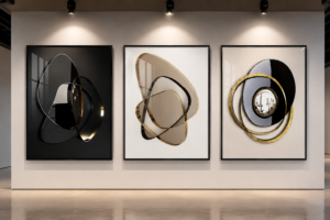 3-Piece Art Mural for Home Decor