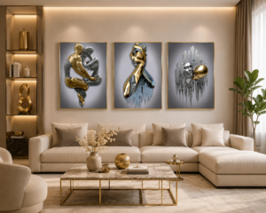 9036C904-2EA4-4626-9C43-3721D00CDB1E Cadre Décoratif Cristal Porcelaine Effet Diamant – Art Mural Moderne 50 x 70 cm