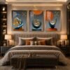 B8A29BF4-1027-4C8D-95A9-B56469F104DA Art Mural Cristal Porcelaine en Diamant – Collection Abstraite Luxe Moderne | 45x 60 cm