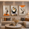 C976902C-EFFC-4742-B800-D82FC8971C9E Cadre Décoratif Abstrait Cristal Diamant – 46 x 60 cm | Style Moderne et Élégant