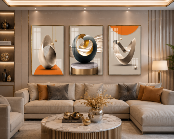 C976902C-EFFC-4742-B800-D82FC8971C9E Cadre Décoratif Abstrait Cristal Diamant – 46 x 60 cm | Style Moderne et Élégant