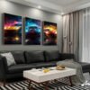 IMG_1122 Cadre Décoratif Moderne Voitures Sportives en Cristal Porcelaine – 50 x 70 cm
