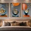 Screenshot Art Mural Cristal Porcelaine en Diamant – Collection Abstraite Luxe Moderne | 45x 60 cm