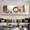 Cadre Décoratif Abstrait Luxe – 60 x 40 cm | Cristal Porcelaine