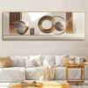 Cadre Décoratif Abstrait Luxe – 60 x 40 cm | Cristal Porcelaine