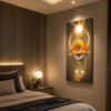 4577C4FA-32AF-4F67-B900-7D82B31E82F6 Tableau Décoratif Moderne Arbre Doré & Cerfs – Art Mural Vertical | Cadre Canva | 60 × 120 cm | RithDecor