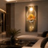 A6DD9970-6E81-4240-9E53-827BDD3606C2 Tableau Décoratif Moderne Arbre Doré & Cerfs – Art Mural Vertical | Cadre Canva | 60 × 120 cm | RithDecor