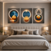 E2AF5C03-06DE-4D6D-9942-DB6A16CF23C0 Ensemble de 3 Tableaux Muraux Abstraits Lumineux – Canvas sur Toile – Art Moderne Géométrique – 50 × 70 cm