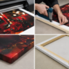 F4D8A6FB-FA5E-477E-A898-1B7E8F2329C5 Ensemble de 3 Tableaux Toile Canvas – Ambiance Romantique Rouge | Décoration Murale Moderne – 50 × 70 cm