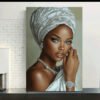 IMG_6209 Pièce d’art mural élégance africaine – Tableau sur toile (Canvas) – 18 × 24 pouces – Prêt à accrocher